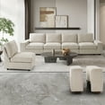 thumbnail image 2 of Fairyland Modern Sectional Sofa, Modular Storage Sofa Couch with Free Splicing for All Space, Beige (Seat Part), 2 of 8