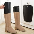 thumbnail image 3 of Qarigey Soportes de almacenamiento para botas Soporte flexible de 14 pulgadas para doméstico negro Accesorios de calzado negro Qarigey AP009604-01B, 3 of 6