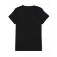 thumbnail image 2 of Women's Religious Slogan Print T-Shirt - 100% Cotton Casual Crew Neck Tee with 'Keep on Praying, God is Listening' Graphic, Knit Fabric, Regular Length - All Season Comfort, 2 of 6