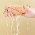 thumbnail image 4 of Nvzi Toalla de cara de color sólido arcoíris de 6 piezas, toalla de mano súper suave de algodón muy absorbente para ducha, piscina, toalla de mano de 12,99 x 27,56 pulgadas (cian), 4 of 5