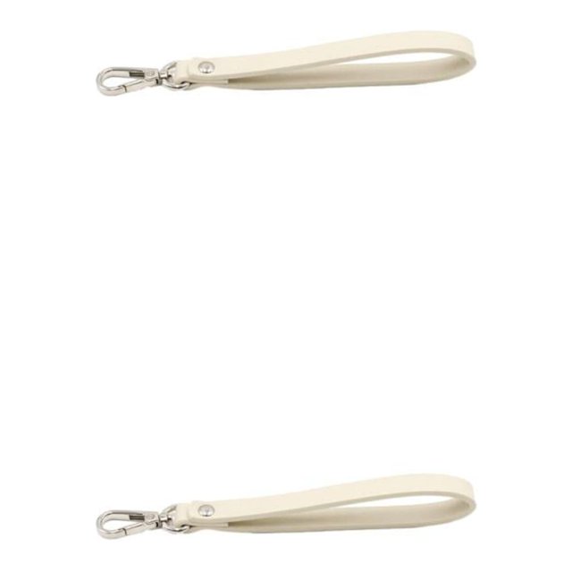 Decodeary Easy-To-Connect Strap Wrist Bag Strap For Convenient Purse Attachment Suitable Beige 2Set
