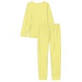 thumbnail image 5 of SCRAWLGOD Sunflower Pjs for Women Set of 2 Lounge Sets for Women Pajama Sets with Pockets Size XL Crewneck Pajamas Set for Women Soft Women's Pjs Sets Fall, 5 of 6