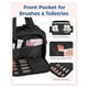 thumbnail image 5 of Bolsa De Viaje Ligera, Grande Y Con Abertura Amplia, Bolsa De Viaje Para Mujer, Bolsa Organizadora De Cosméticos Y Maquillaje Con Asas Para Accesorios Y Artículos De Aseo, Color Negro, 5 of 5