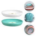 thumbnail image 3 of Bandejas de agua para macetas para macetas, 2 bandejas de almacenamiento para macetas (beige, verde) HOMEMAXS 10065159-MX, 3 of 6