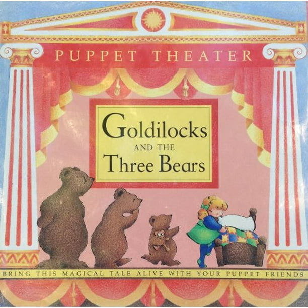 Goldilocks and the Three Bears Puppet Theater, PreOwned (Hardcover