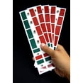 thumbnail image 3 of Stickers PremiumTT Bandera de México 40 Removibles 3-4.5 cm, 3 of 3