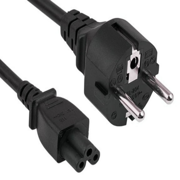 SANOXY Cables and Adapters; 4 PACK of 6ft European 3-Prong Notebook Power Cord (CEE 7/7 to IEC320 C5)