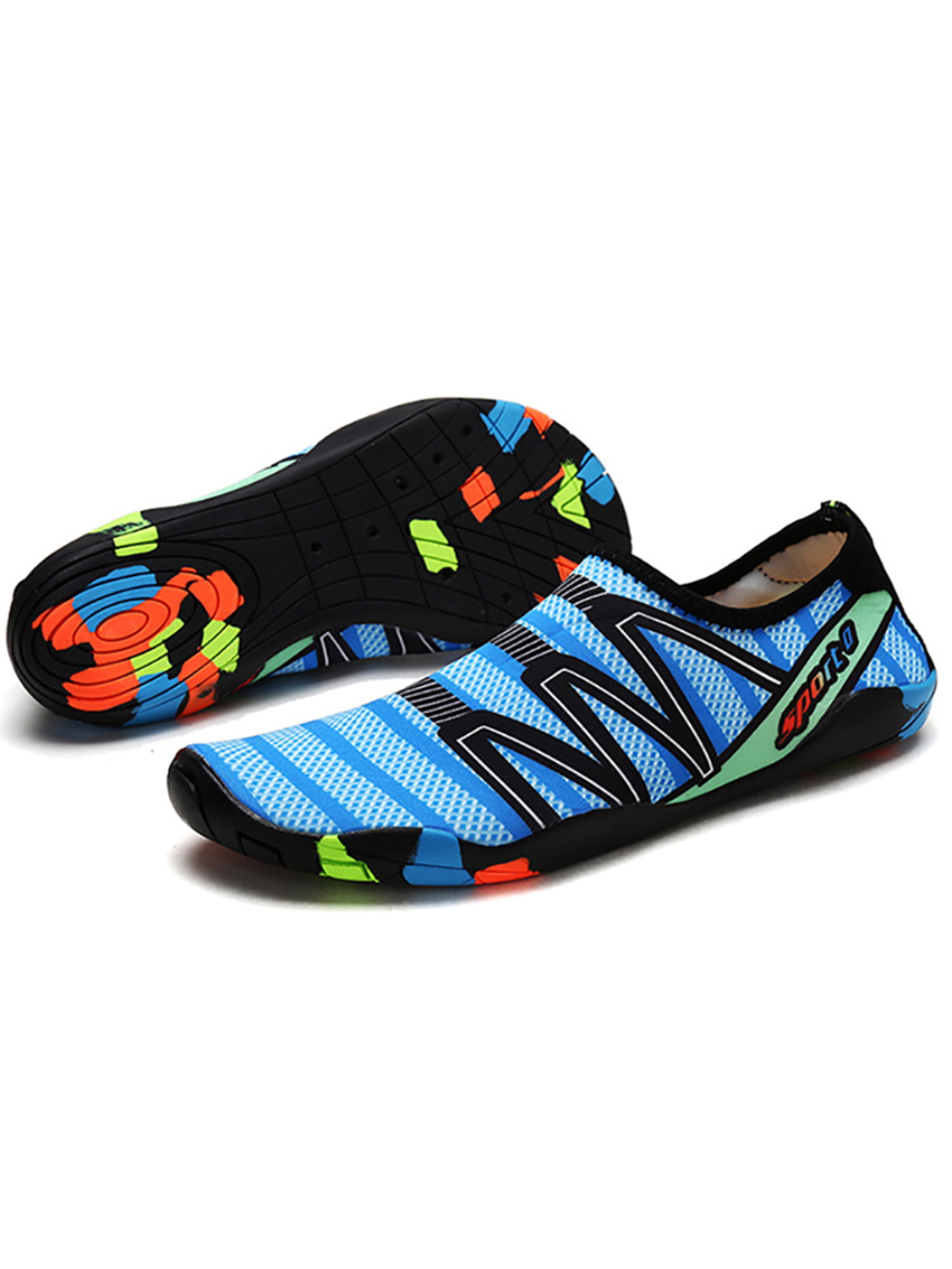 MENS AQUA SHOES BEACH SURF WETSUIT WATER SHOES SPORTS SWIMMING BEACH SOCKS SIZE