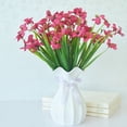 thumbnail image 2 of asddcavvf 3PC Flower Latex Real Bridal Wedding Bouquet Home Decoration Flowers Outdoor Silk Flower Flower Flowers for Floral Wire for Flowers, 2 of 6