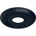 thumbnail image 3 of Ekena Millwork 12 1/4"OD x 4"ID x 1 1/8"P Jackson Ceiling Medallion (Fits Canopies up to 7 3/8"), Hand-Painted Midnight Dream, 3 of 8