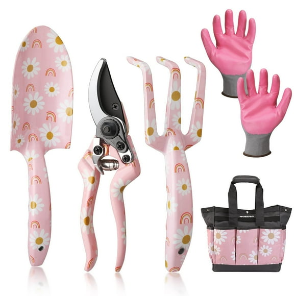 GardenPro Pink Tool Set for Outdoor Enthusiasts