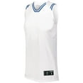 thumbnail image 3 of Holloway Sportswear M Womens RETRO BASKETBALL SHORTS White/Royal 224377, 3 of 7