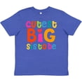 thumbnail image 3 of Inktastic Cutest Big Sis To Be Youth T-Shirt, 3 of 5