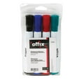 thumbnail image 1 of Offix Offix 343939BY231601A Ensemble de Marqueurs Effaçables à Sec pour Tableau Blanc (Lot de 4), 1 of 1