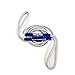 thumbnail image 3 of Boat Line Rope Bungee - Heavy Duty Line for Launching, Retrieving, Mooring and Docking (White/Blue, 25 Feet), 3 of 3