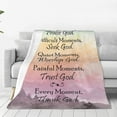 thumbnail image 1 of LHSHID Christian Gift for Women Mom Healing Throw Blanket Prayers Religious Soft Blankets Perfect Christmas Birthday Gift for Friends 40"x50", 1 of 8