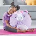 thumbnail image 7 of hand2mind BubblePlush Yoga Ball Buddy, Unicorn for Kids, 7 of 7