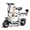 White, variant on Pro Electric Scooter Upgraded Version, 500W-750W Motor, Electric Scooter with Seat within 18.75MPH, Electric Scooter with Double Brakes, 12 "Tire Foldable Adult Scooter for Commuting.