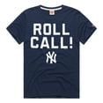thumbnail image 2 of Men's-Homage  Navy New York Yankees Hyper Local Tri-Blend T-Shirt, 2 of 3