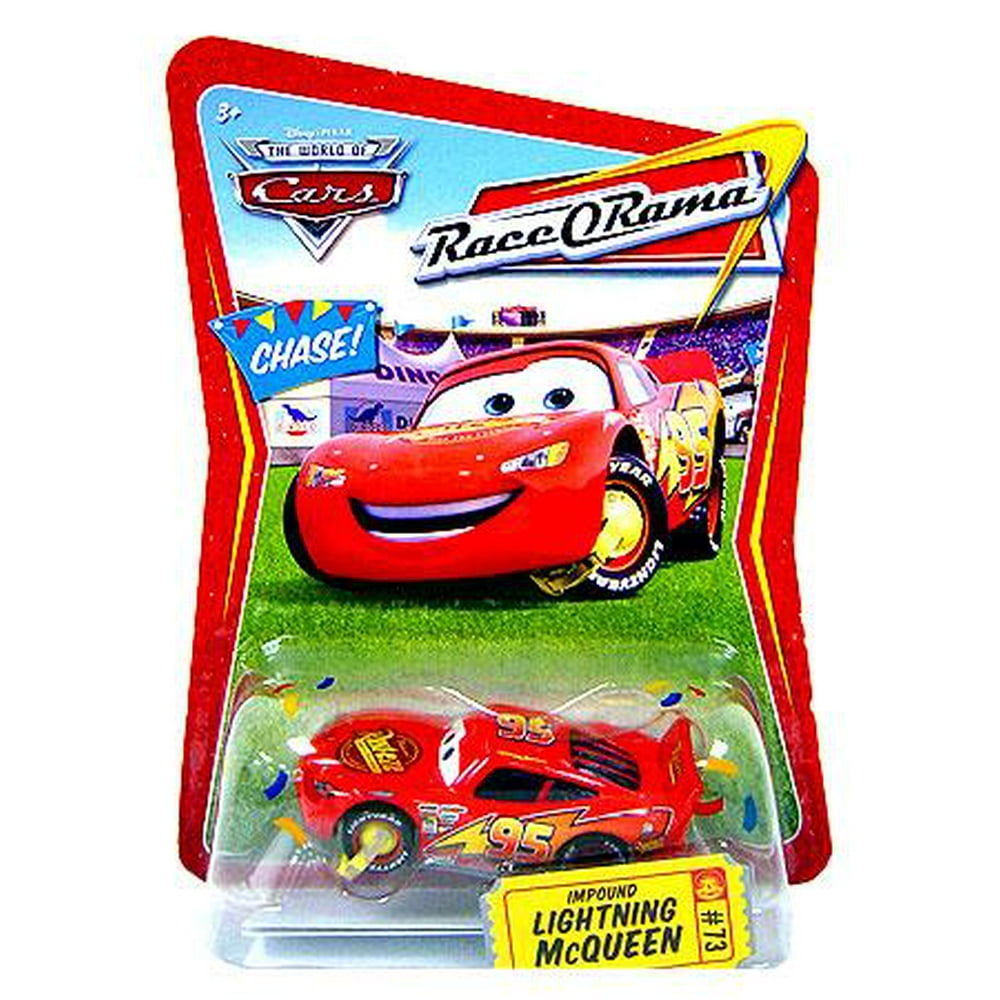 Disney Cars RaceORama Impound Lightning McQueen Diecast Car Walmart
