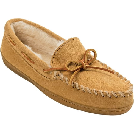 

Minnetonka Women s Pile Lined Hardsole Trapper Moccasin