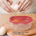 thumbnail image 2 of Separador de huevos con recipiente de almacenamiento JAMW Extractor de clara de huevo, 2 of 5