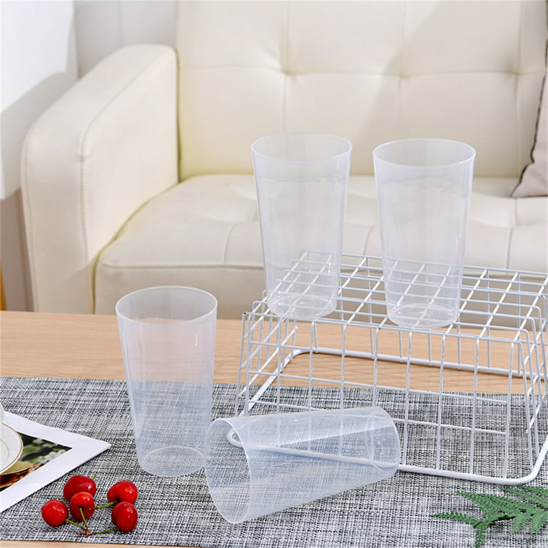Zulay Kitchen Plastic Tumblers Drinking Glasses Set of 8 Clear, 8 - Foods  Co.