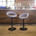 thumbnail image 4 of Banqueta AmeriHome Buffalo con Tapizado de Tela Gris, 4 of 4