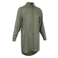 thumbnail image 1 of Blusa de gasa Sunnimix para mujer con botones y mangas largas, 1 of 7