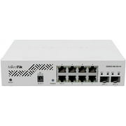 Mikrotik CSS610-8G-2S+IN Switch, Eight 1G Ethernet ports with two 2 SFP+ Ports