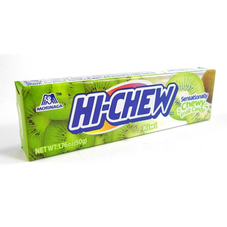 Hi-chew Kiwi with Chia Seeds Chewy Fruit Candies 1.76 oz