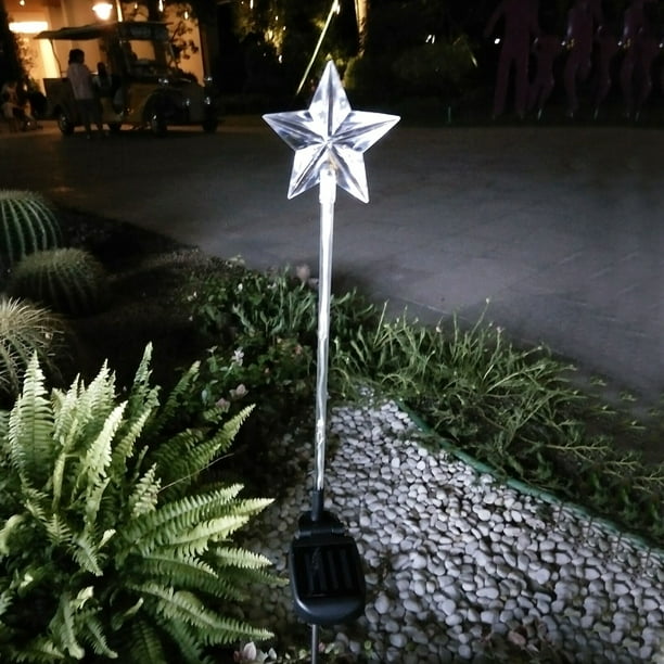 Lámpara de césped, luz solar de 6 LED, lámpara LED con diseño personalizado