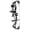 Black(50-60lbs), variant on Sanlida Dragon 10 Flagship Top of The Line Hunting Compound Bow Kit for Adults, Standard Hunting Bow for Adults and Advanced Archers, IBO Speed 340 FPS