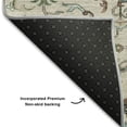 thumbnail image 5 of Addison Rugs Mayfield Premium Machine Washable Traditional Oriental Beige Rectangle Rug, 8' x 10', 5 of 6