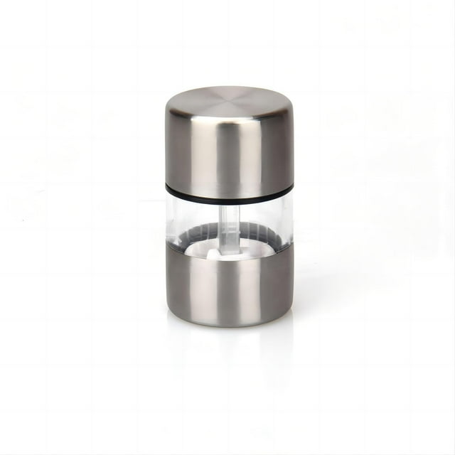Compact Seasoning Grinder for Kitchen Enhancement Stainless Steel Mill Tool for Flavor Boosting and Culinary Mastery