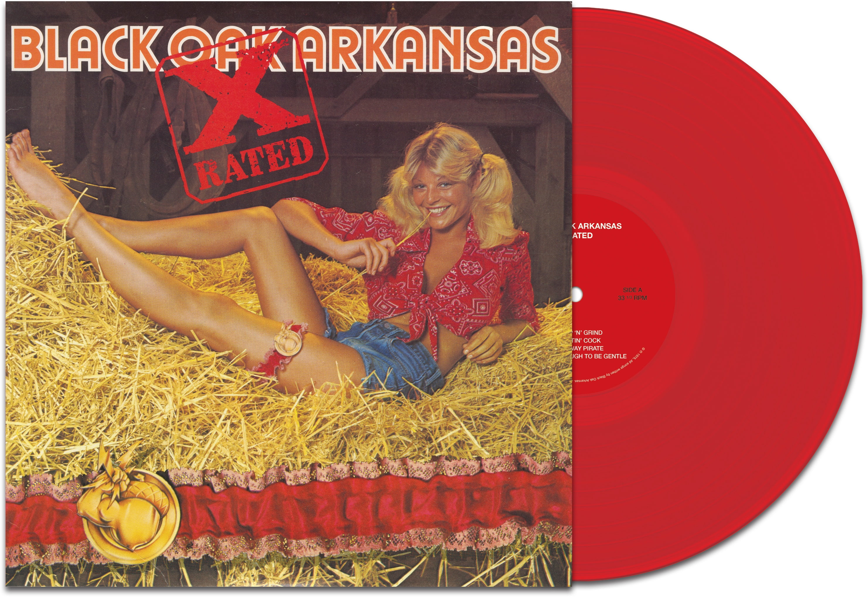 Black Oak Arkansas - X Rated - Red - Music & Performance - Vinyl
