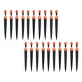 thumbnail image 1 of 20 Set Irrigation Drippers Adjustable Plastic Irrigation Emitters Drip Emitter For Home Agriculture Garden, 1 of 8