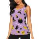 thumbnail image 1 of Balery Cute Halloween Camiseta sin mangas estampada ligera para mujer, tops de entrenamiento sin mangas, camisetas de yoga transpirables de secado rápido.-Medium, 1 of 7