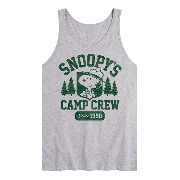 Peanuts - Snoopys Camp Crew - Men's Jersey Tank Top
