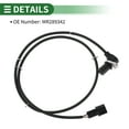 thumbnail image 5 of Unique Bargains ABS Wheel Speed Sensor ABS Sensor Set Anti-lock Braking System Sensor for Mitsubishi Space Wagon 1998-2004 No.MR289342 Front Left, 5 of 7
