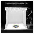 thumbnail image 2 of Mini 22.5 LED Photography Shadowless Bottom Light Lamp Panel Pad Photo Studio Softbox Bottom Light For 20cm Lightboxs ,Photographic Equipment, 2 of 6