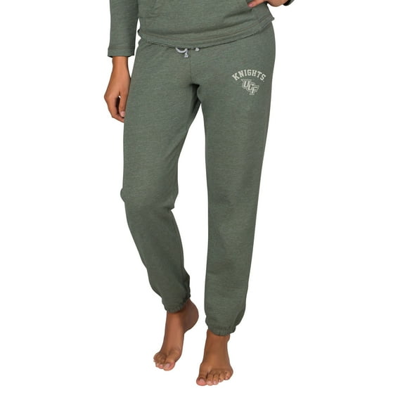 Women's-Concepts Sport Green UCF Knights Mainstream French Terry Tri-Blend Sweatpants