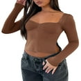 thumbnail image 1 of Haut Court Fendu Uni Mode Urbaine pour Femmes, 1 of 6