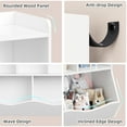 thumbnail image 5 of Tuekys Kids Bookshelf and Bookcase Toy Storage Multi Shelf with Cubby Organizer Cabinet for Boys Girls,for Children Playroom Hallway Kindergarten School (White), 5 of 7