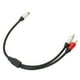 thumbnail image 1 of Cable, 1RCA hembra a 2RCA RCA hembra a RCA macho Cable de extensión Uso conveniente, 1 of 8