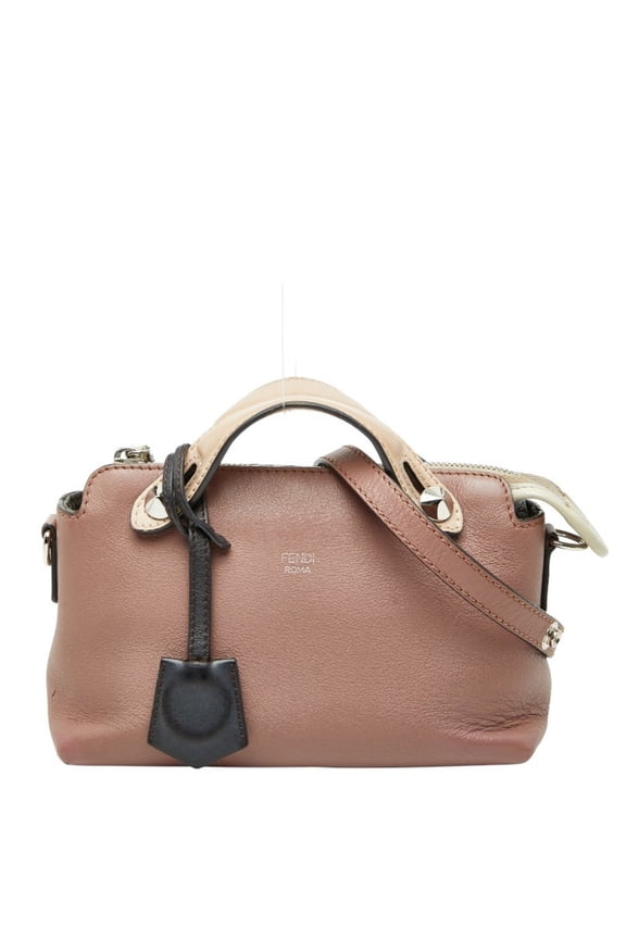 Pre-Owned Fendi By the Way Mini Studded Crossbody Shoulder Bag/Handbag, 2-Way,... (Fair)