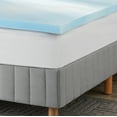 Mainstays 2" Gel Infused Memory Foam Mattress Topper, Twin