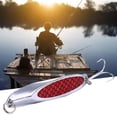thumbnail image 3 of NIBOLOG 7cm/21g Fishing Lure Beveling Reflective High Gloss Sharp Hook Bright Color Heavy Duty Metal Long Casting Sea Fishing Spinnerbait Artificial Bait Fishing Supplies, 3 of 8