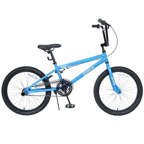Bicicleta de niños de estilo libre 20 pulgadas bicicleta de niños de velocidad única para niños niñas edad 7 años