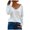White, variant on LEAVINGSUO Fall Winter V Neck Long Tops for Women, Womens Tops Women Spring Fashion V-Neck Stripe Loose Printed Patchwork Blouse Tops Pullover